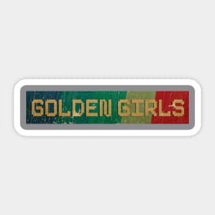 Golden Girls - RETRO COLOR - VINTAGE Sticker